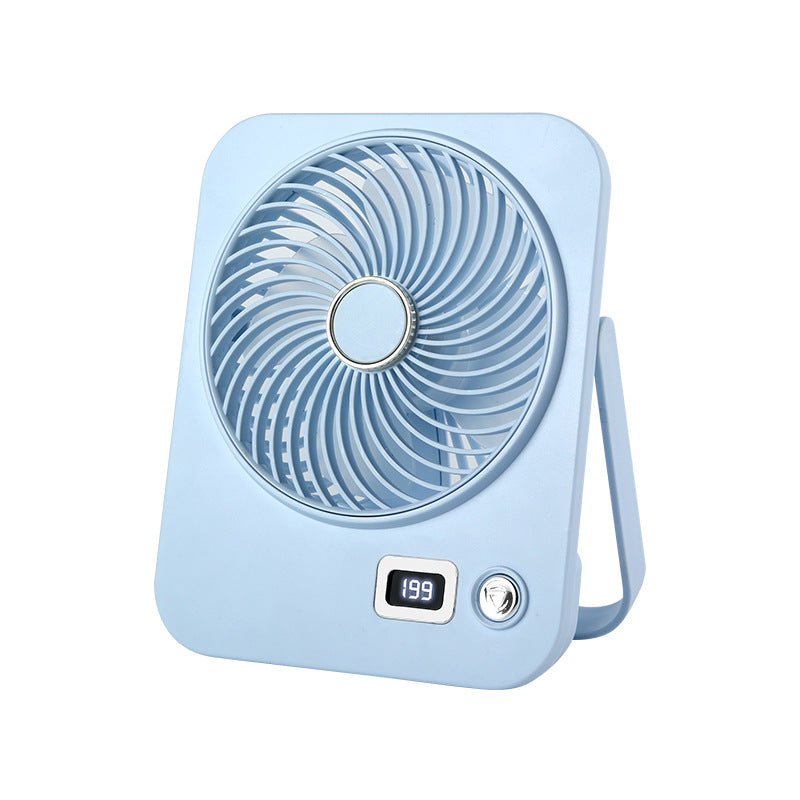 Ladies portable table fan with digital speed display Stornfield