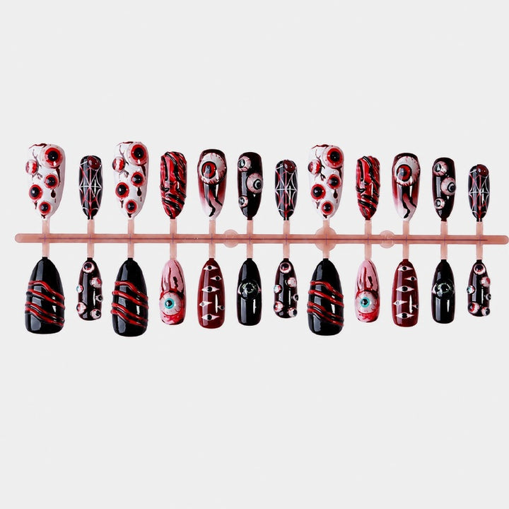 Creative Halloween Art Nail Set Stornfield