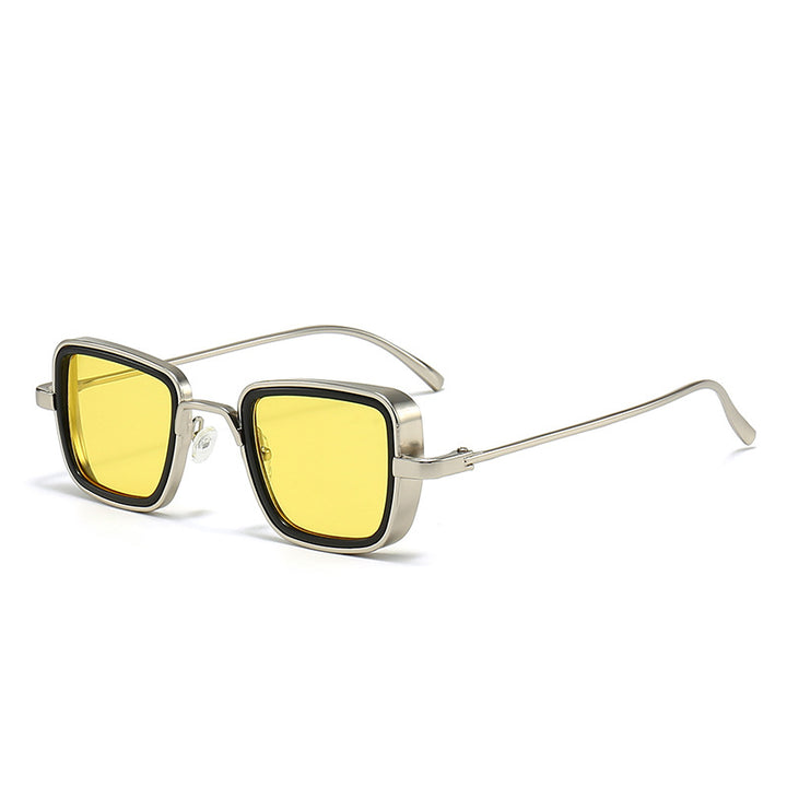 Women's stylish square sunglasses with elegant metal frame Stornfield