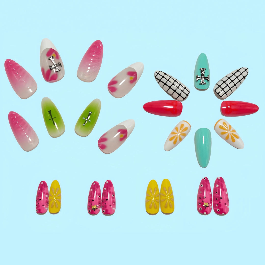 Artificial nails with creative design and 3D applications Stornfield
