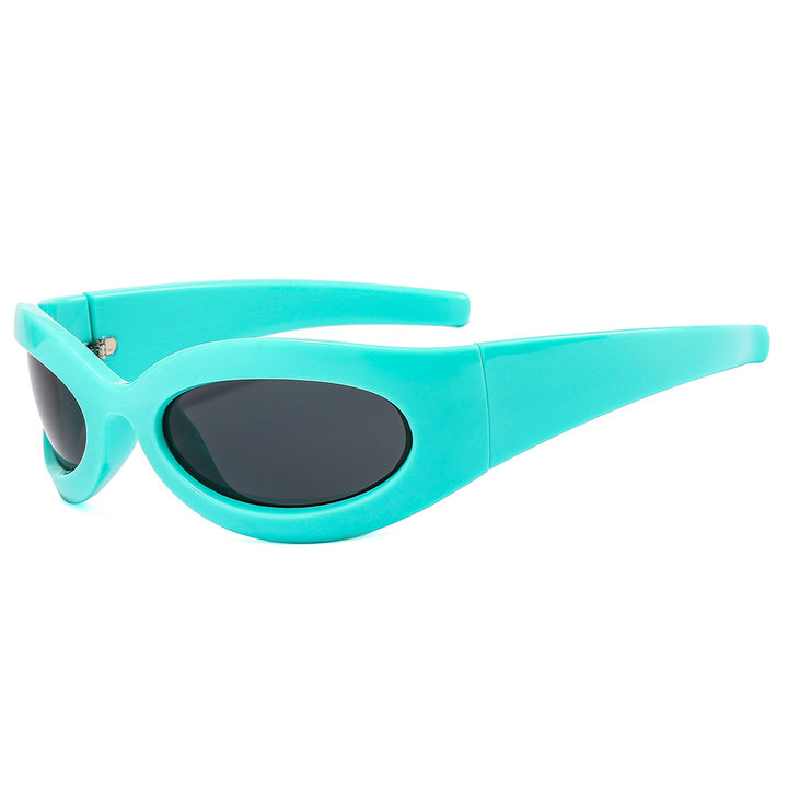 Women’s fashionable sunglasses with oval frame and modern finish Stornfield
