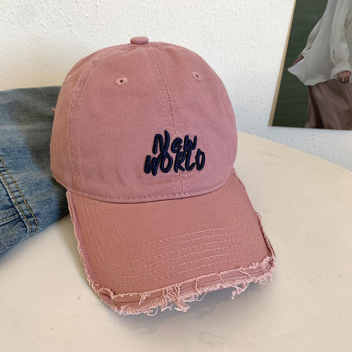 Unisex Distressed Signature Baseball Cap Stornfield