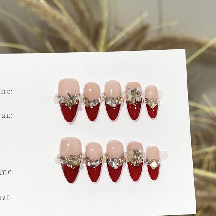 Designer Stiletto Press-On Nail Set