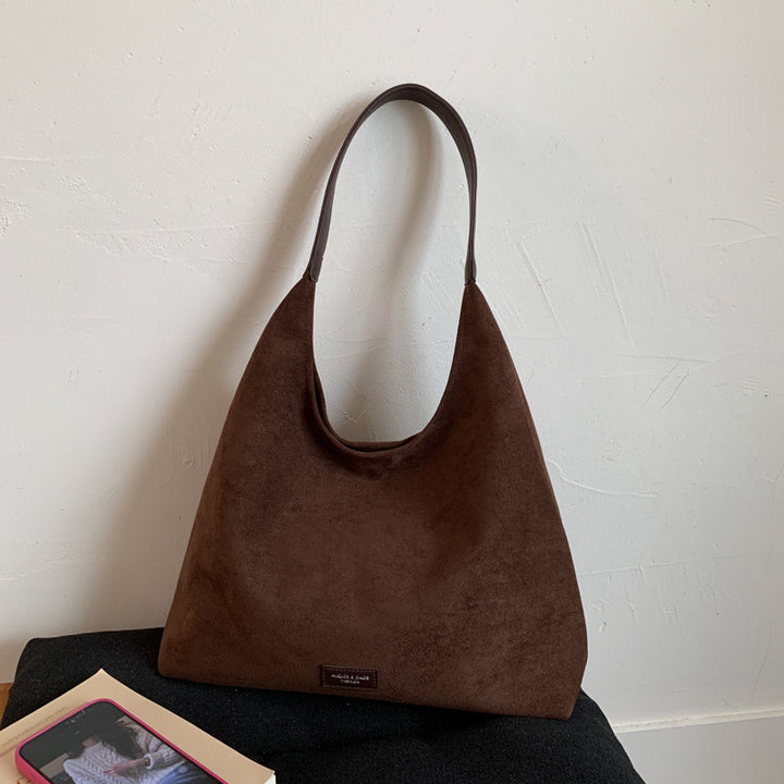 Premium Suede Slouchy Tote Bag Stornfield