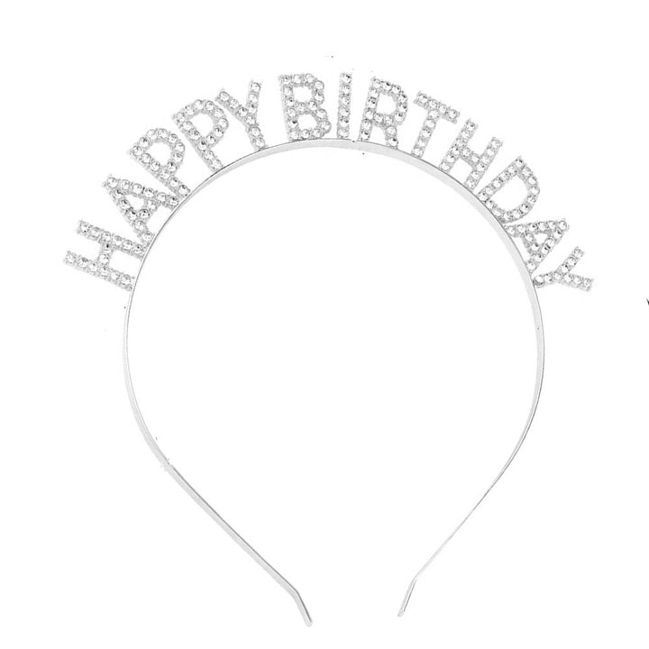 Ladies Glittering Headband with "Happy Birthday" Inscription Stornfield