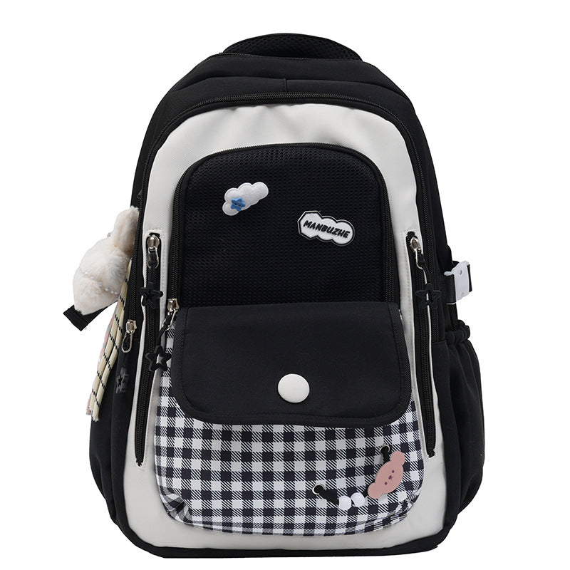 Casual Multi-Compartment School Backpack Stornfield
