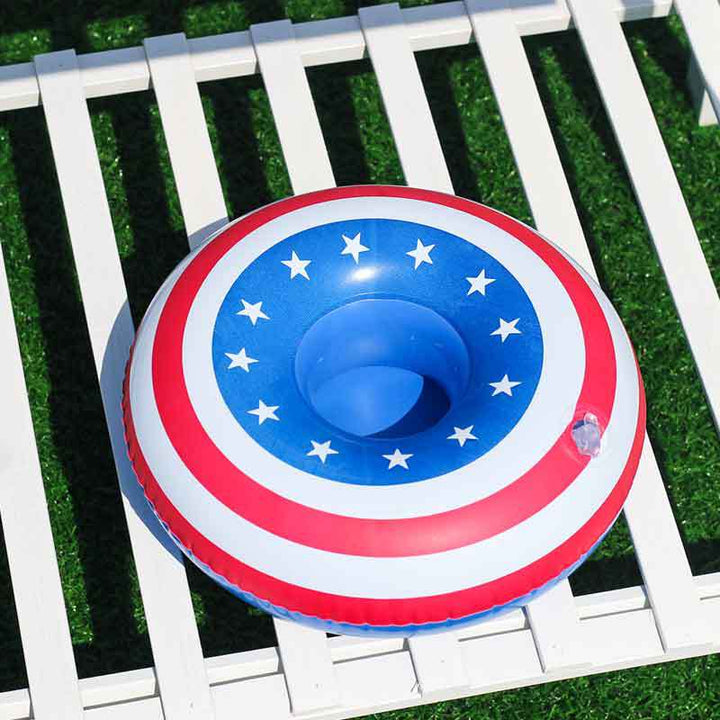 Ladies Inflatable Swimming Ring with Floral Design Stornfield