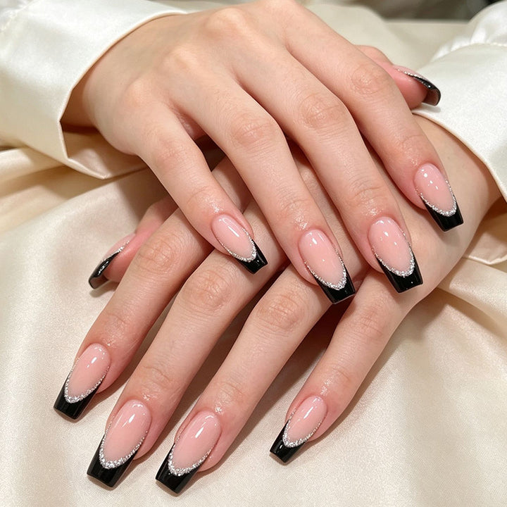 Extended Acrylic French Tip Nail Enhancements Stornfield