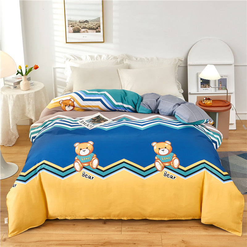 Elegant Floral Patterned Duvet Cover Set