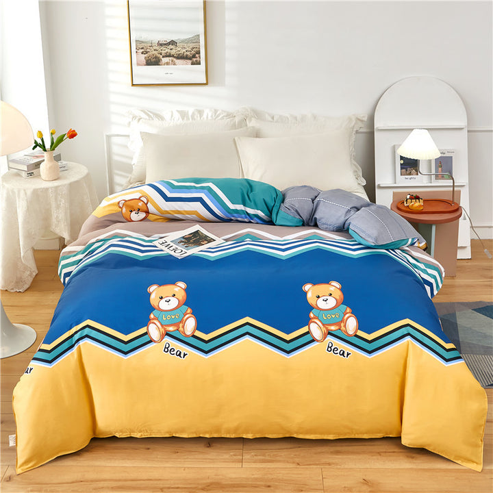 Elegant Floral Patterned Duvet Cover Set