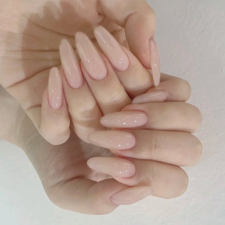 Natural Finish Press-On Nail Set Stornfield
