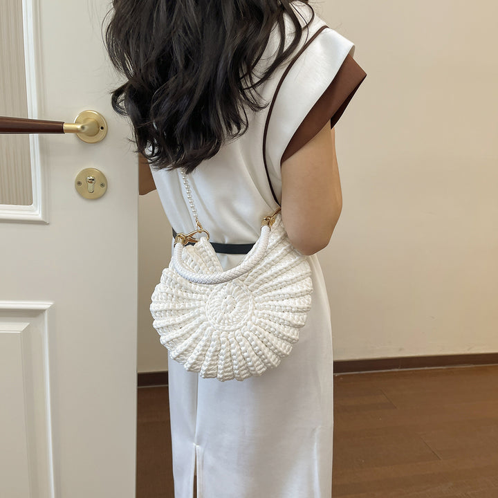 Handmade Crossbody Bag in Shell Design Stornfield