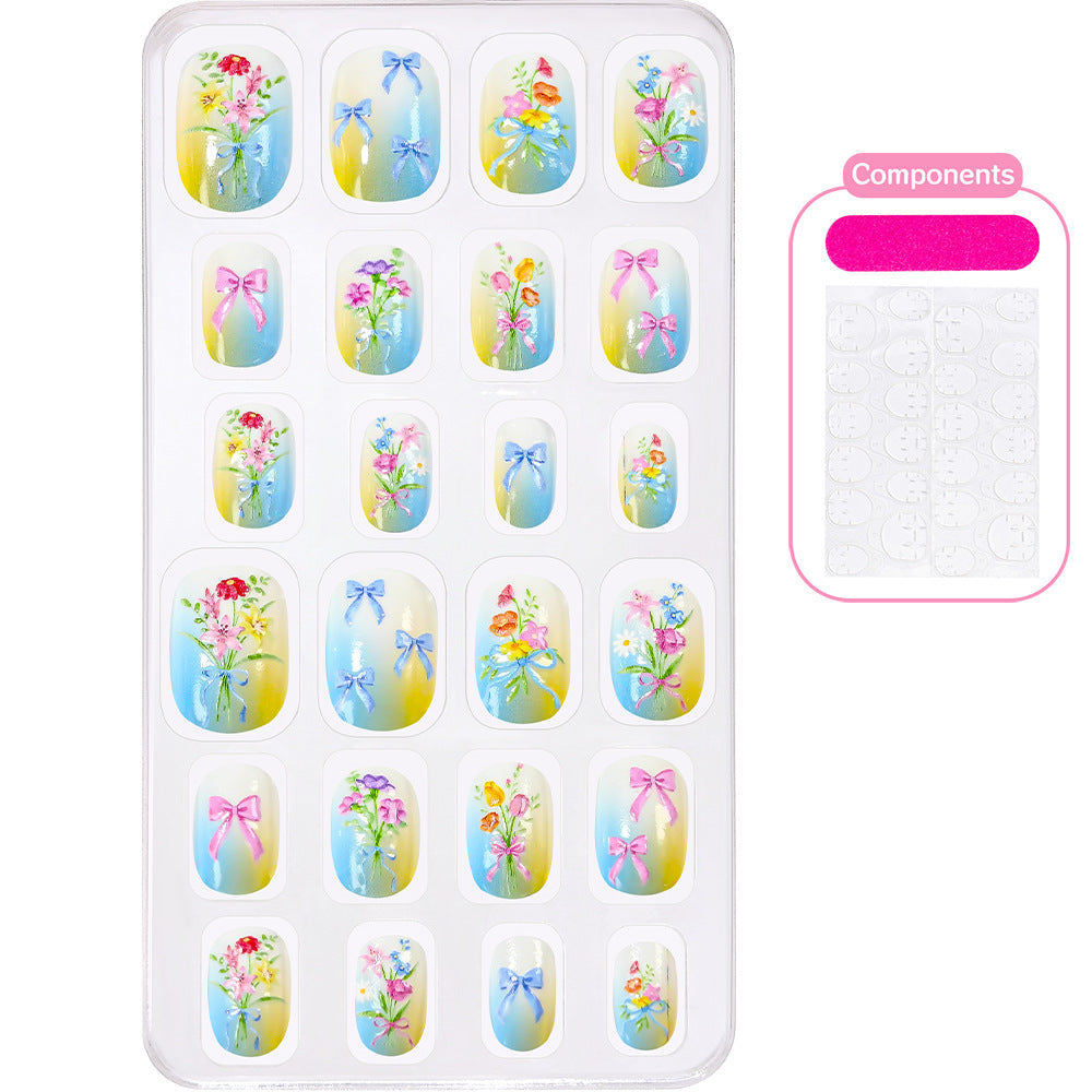 Creative Cartoon-Themed Press-On Nail Collection Stornfield