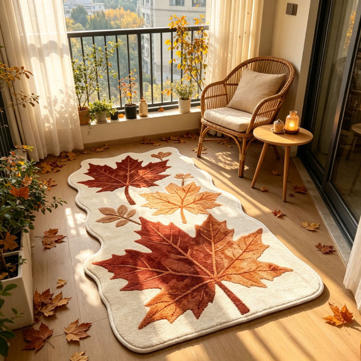 Floral Design Area Rug