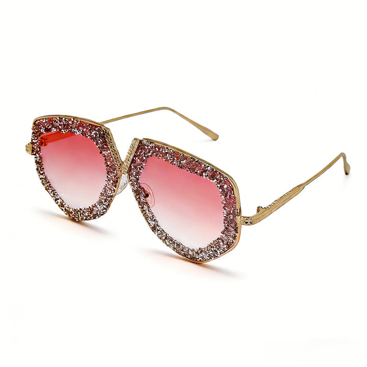 Ladies fashionable sunglasses with sparkling frame and elegant shape Stornfield