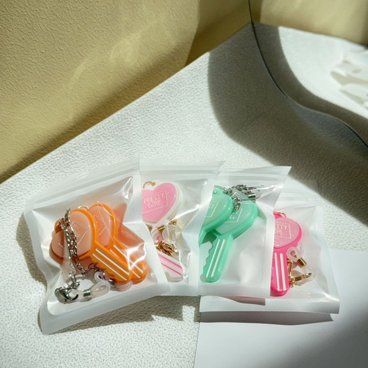 Heart-Shaped Key Dangle Earrings Stornfield