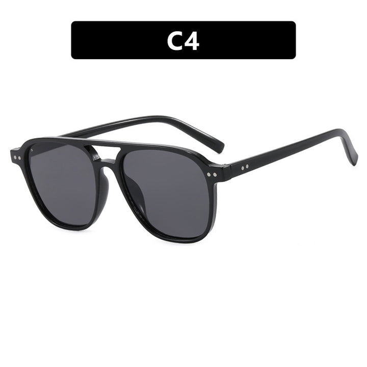 Women’s modern square sunglasses with robust design and UV protection Stornfield