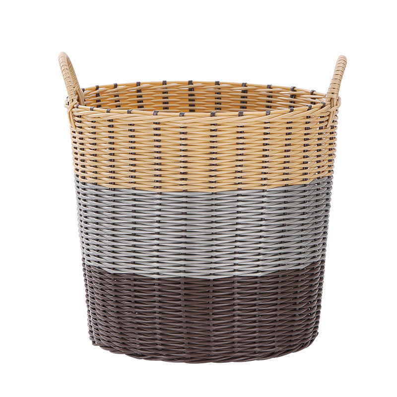 Women's Woven Storage Basket with Practical Handles Stornfield