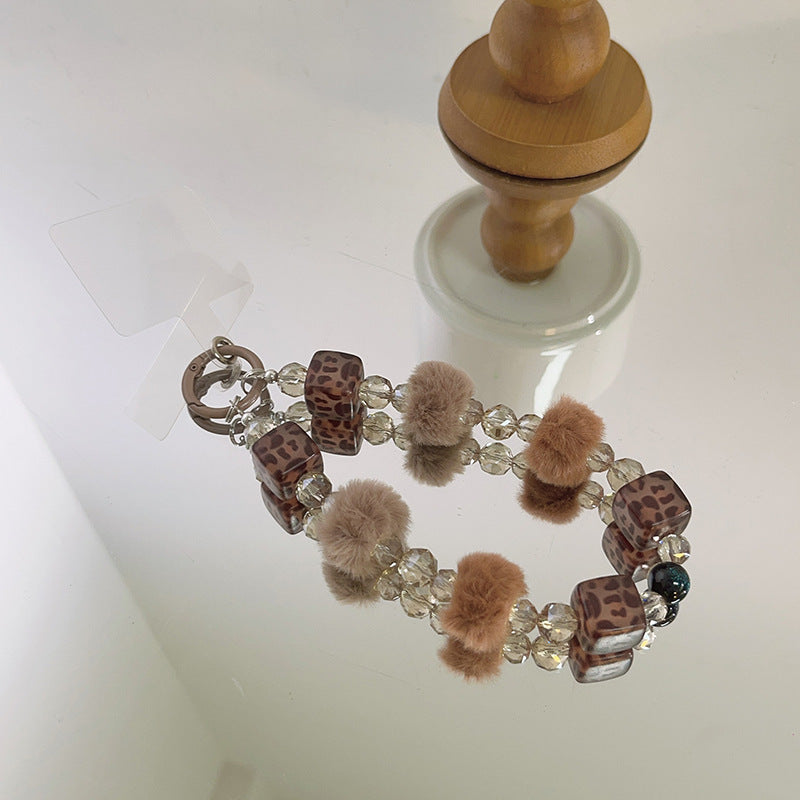 Decorative Beaded Charm Keychain Stornfield 1790135437