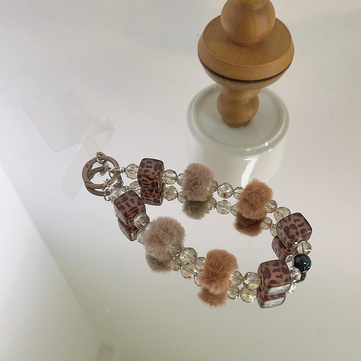 Decorative Beaded Charm Keychain Stornfield 1790135437