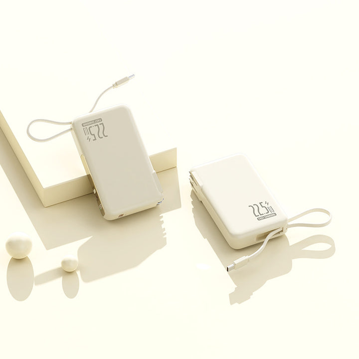 Power bank with integrated fast charging function and digital display Stornfield