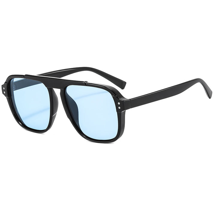 Ladies geometric sunglasses with polarized yellow lenses Stornfield