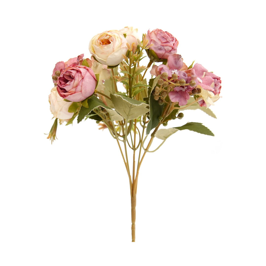 Lifelike Artificial Floral Stem Bouquet