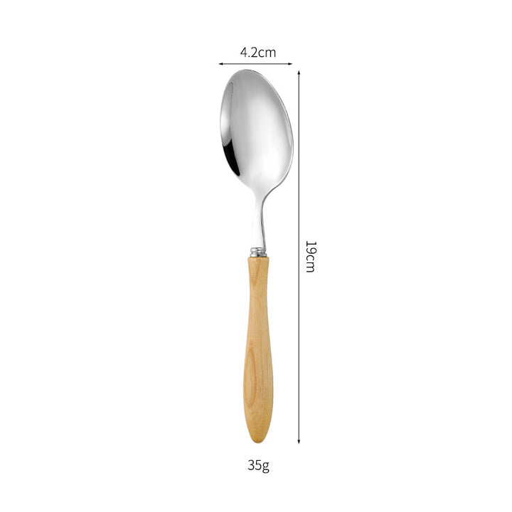 Professional and ergonomic bread knife with wooden handle Stornfield
