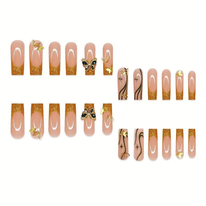 Decorative 3D Butterfly Nail Art Extensions Stornfield