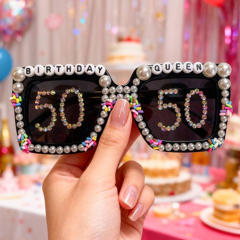 Birthday Celebration Themed Sunglasses Stornfield