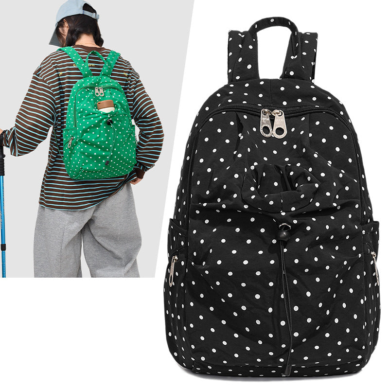 Polka Dot Design Backpack Stornfield