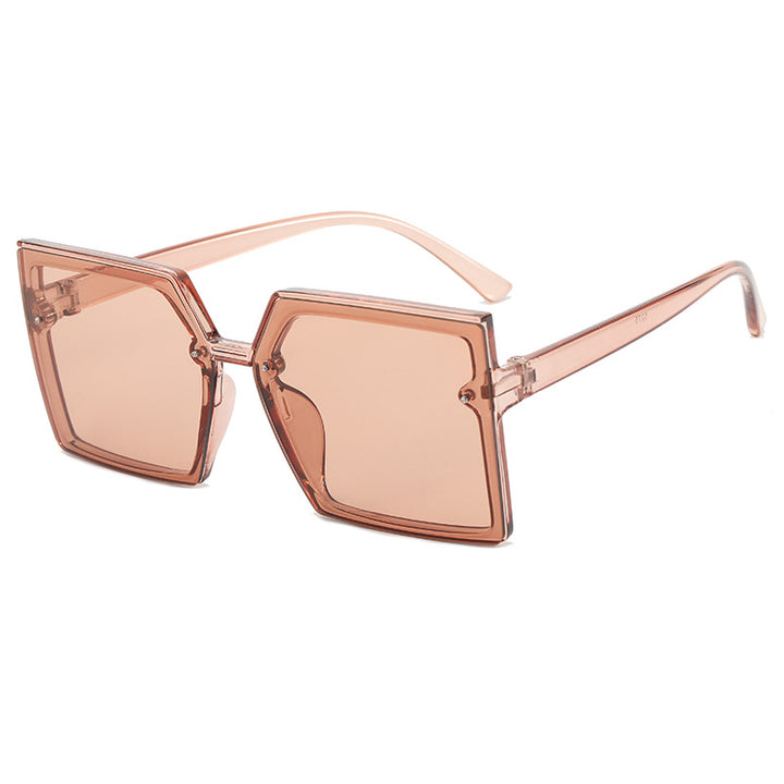 Women's stylish oversized sunglasses with geometric design Stornfield