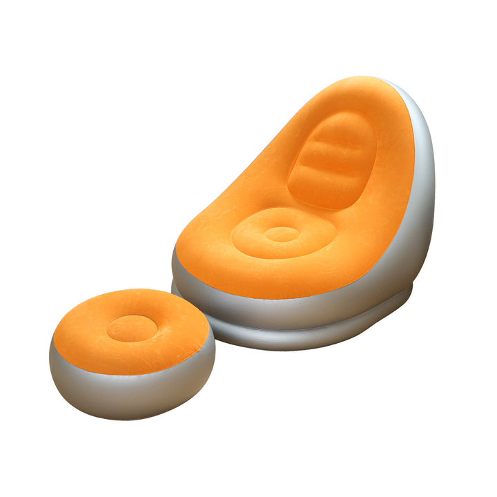 Women's Inflatable Comfort Sofa with Ergonomic Backrest Stornfield