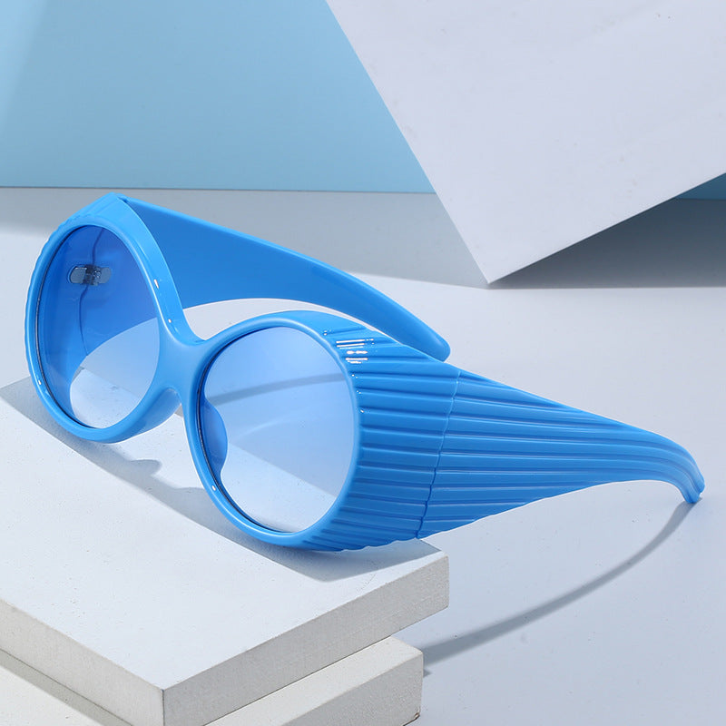 Women's extravagant sunglasses with unique wave design Stornfield