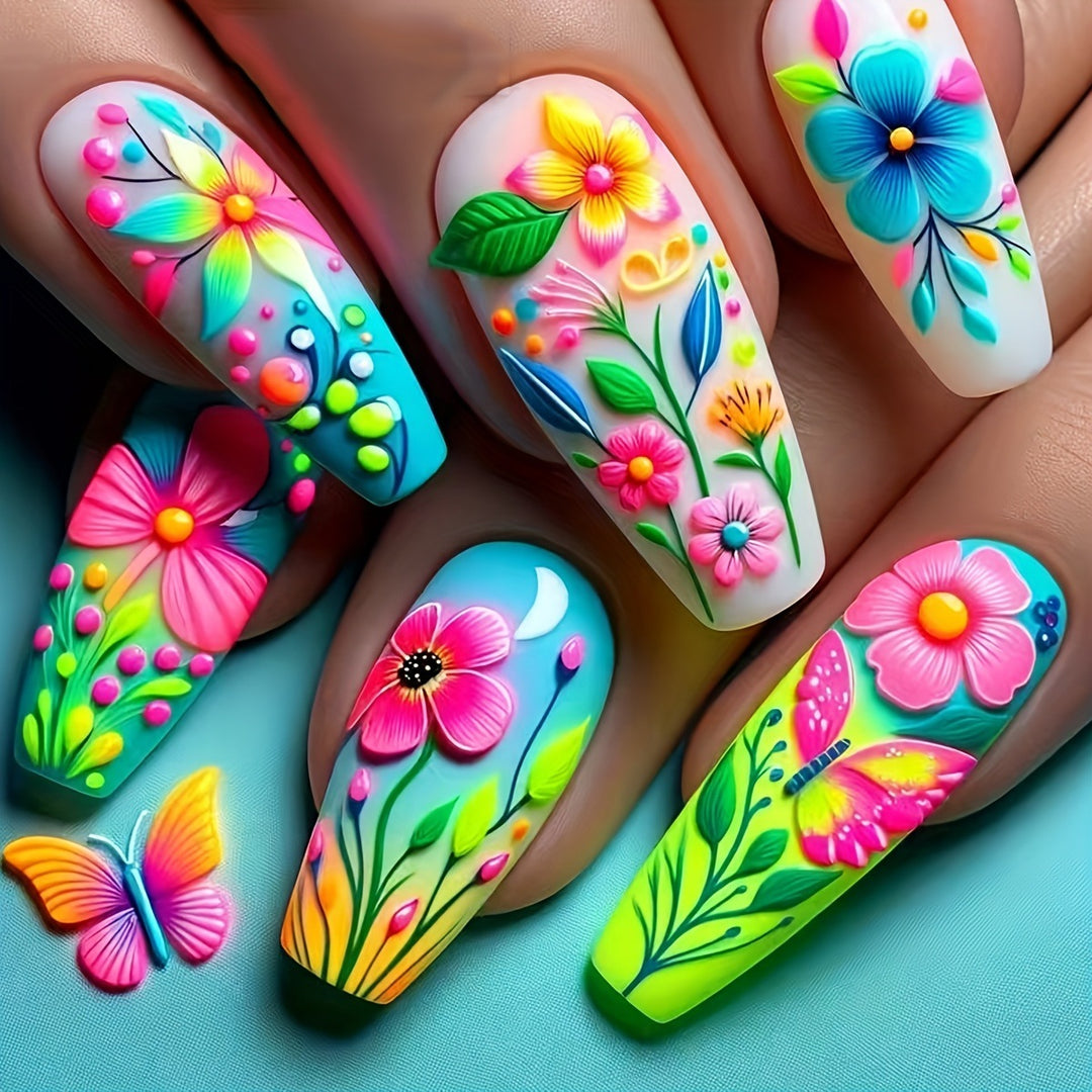 Creative Flower Nail Design Stornfield