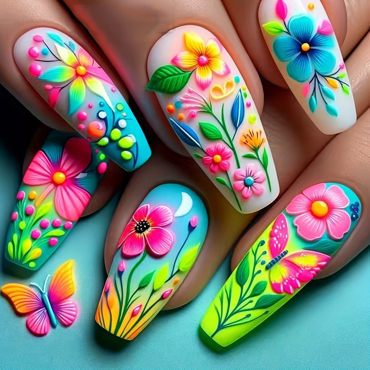 Creative Flower Nail Design Stornfield