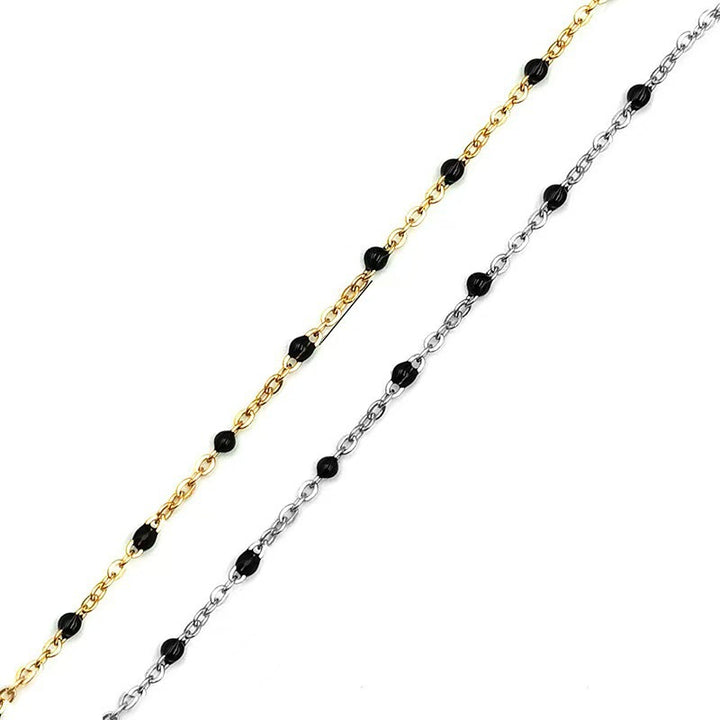 Delicate Beaded Chain Necklace Stornfield