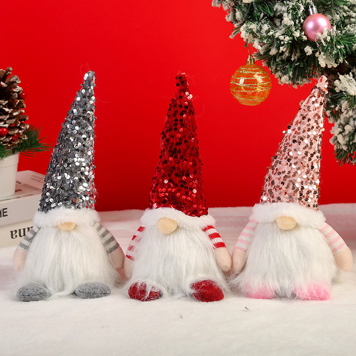 Decorative Christmas gnome with lighting Stornfield