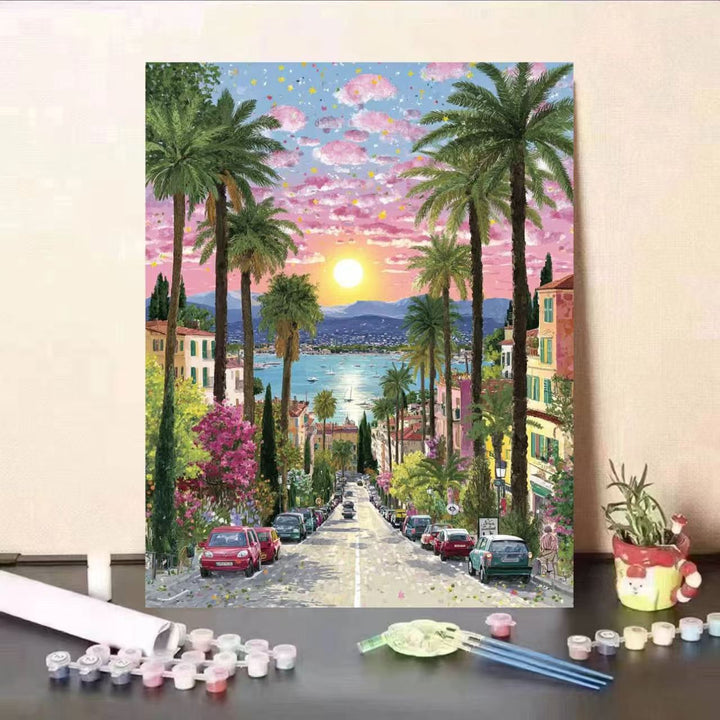 DIY Scenic Coastal Painting Kit Stornfield