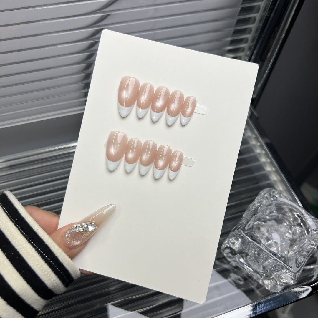Premium French Tip Press-On Nails
