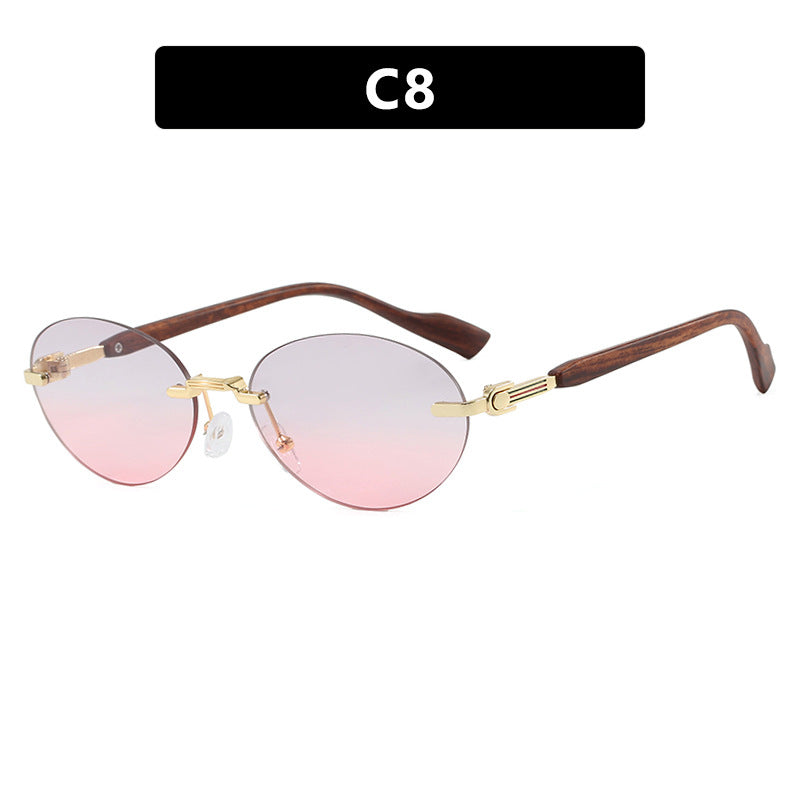 Women's fashionable sunglasses in elegant retro style with high-quality lenses and wooden details Stornfield