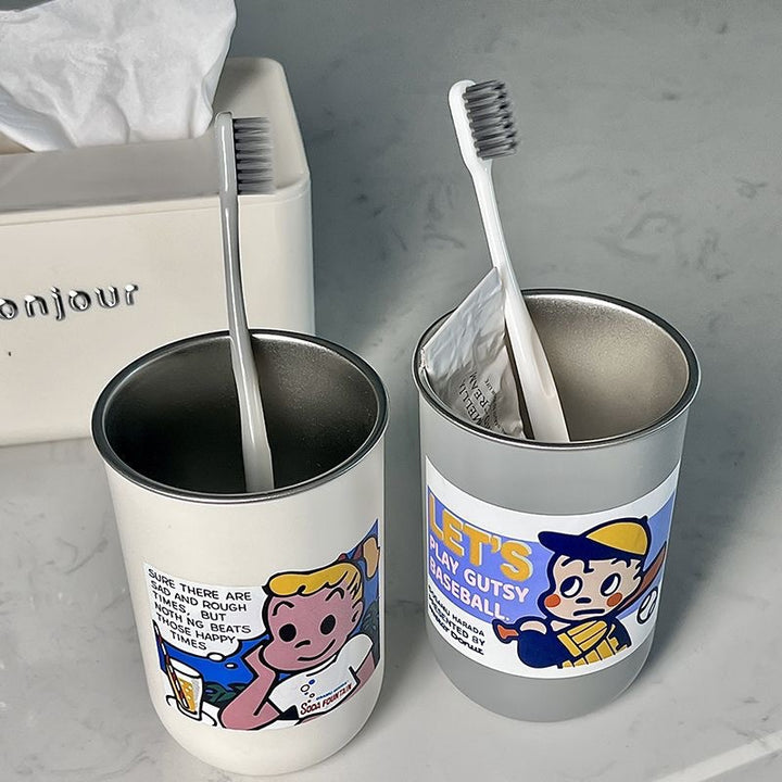 Toothbrush cup with trendy children's design Stornfield