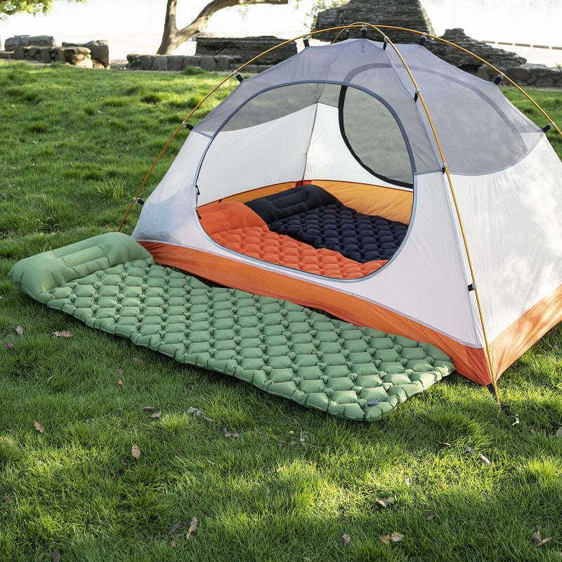 Airy and Comfortable Inflatable Sleeping Mat with Headrest Stornfield