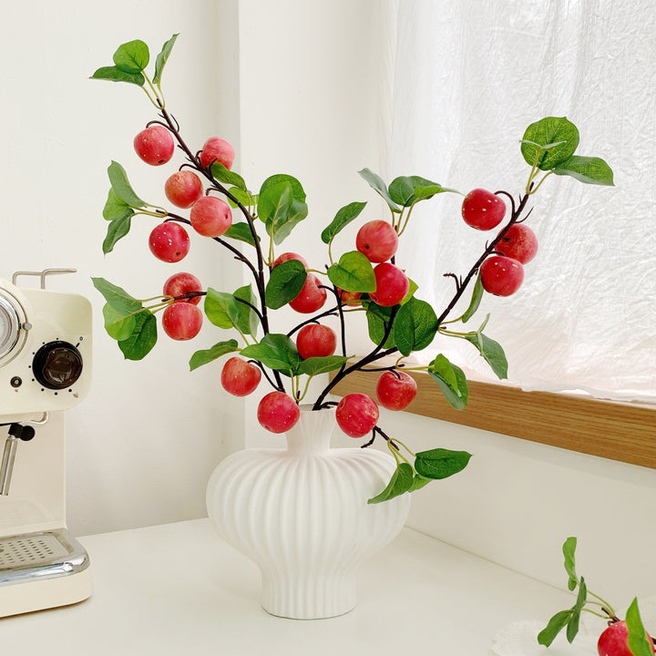 Decorative Faux Fruit Branch Arrangement
