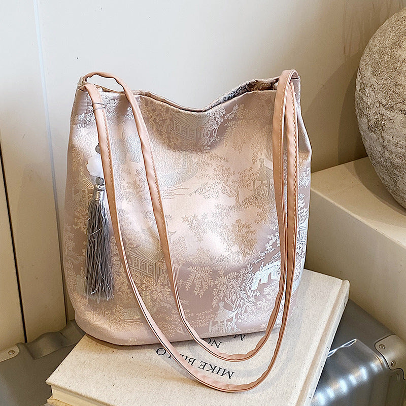 Elegant Embellished Tote Bag