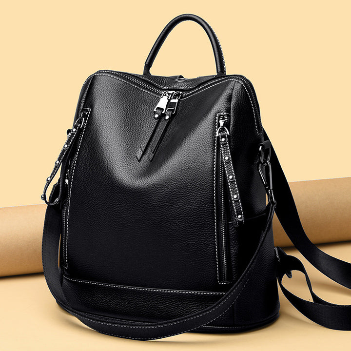 Premium Leather Backpack Stornfield