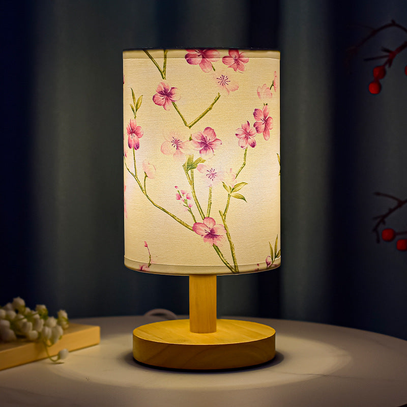 Home Decor Floral Patterned Table Lamp