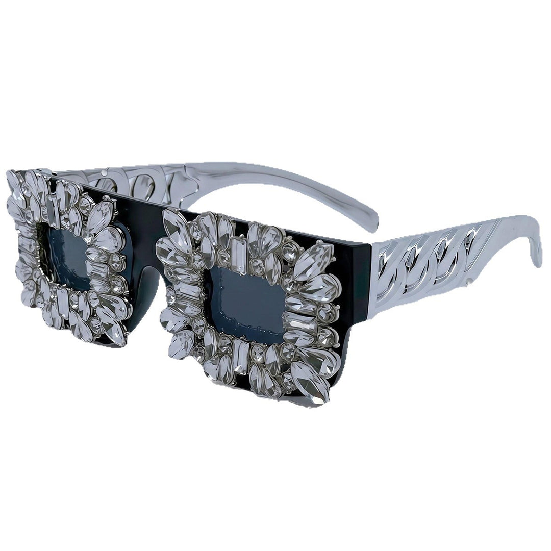 Women's sunglasses in vintage design with sparkling crystal embellishments Stornfield
