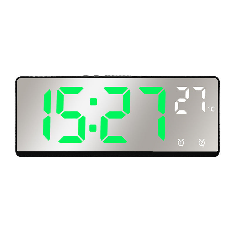 Digital alarm clock with mirror display and temperature function Stornfield