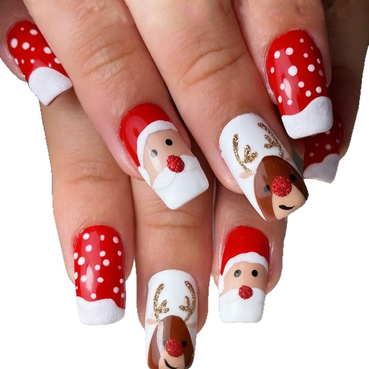 Holiday-Themed Gel Nail Art Set Stornfield